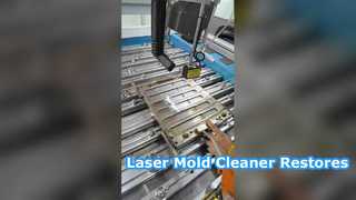 Laser Mold Cleaner Restores Molds Fast